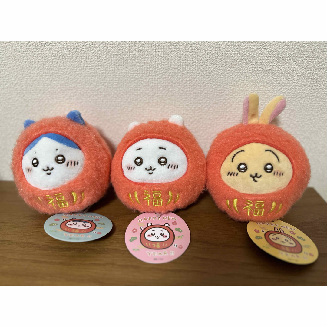 ちいかわ だるまになっちゃった!3個セット キャラクターグッズ ちいかわ だるまになっちゃった!3個セット キャラクターグッズ