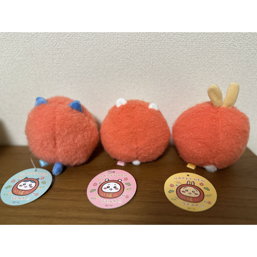 ちいかわ だるまになっちゃった!3個セット キャラクターグッズ ちいかわ だるまになっちゃった!3個セット キャラクターグッズ