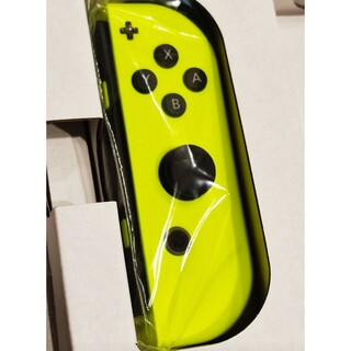 ニンテンドースイッチ(Nintendo Switch)の【新品】Joy-Con　右　ネオンイエロー　ニンテンドースイッチ　Switch(家庭用ゲーム機本体)