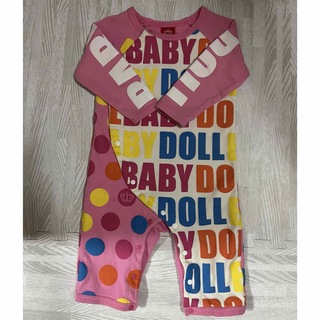 ベビードール(BABYDOLL)のbaby doll ピンク80(カバーオール)