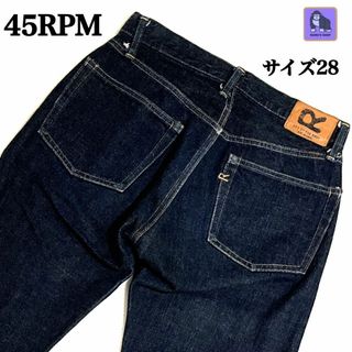 45rpm - 45RPM   フォーティーファイブアールピーエム　ストレートデニム　サイズ28