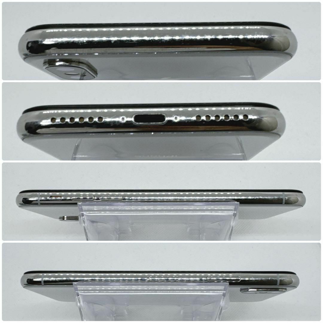 Apple(アップル)のiPhoneX 256GB SIMフリー シルバー silver 本体 スマホ/家電/カメラのスマートフォン/携帯電話(スマートフォン本体)の商品写真