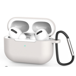 AirPods Pro用　カラフルシリコンケース　グレー(その他)