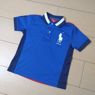 ポロラルフローレン(POLO RALPH LAUREN)のポロラルフローレン　半袖　ポロシャツ　男の子　子供服　１００　ブルー　青　春　夏(Tシャツ/カットソー)