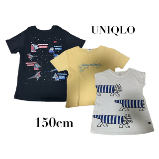ユニクロ(UNIQLO)のまとめ売り 美品【ユニクロ】150cm 半袖Tシャツ ニンテンドー　リサラーソン(Tシャツ/カットソー)