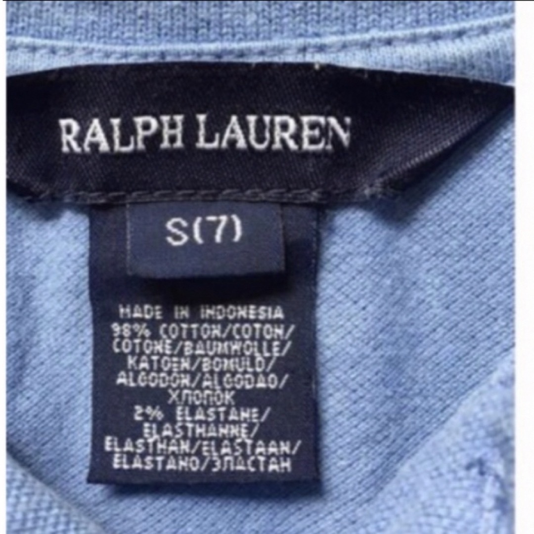 Ralph Lauren(ラルフローレン)の120 ラルフローレン ポロシャツ キッズ/ベビー/マタニティのキッズ服女の子用(90cm~)(Tシャツ/カットソー)の商品写真