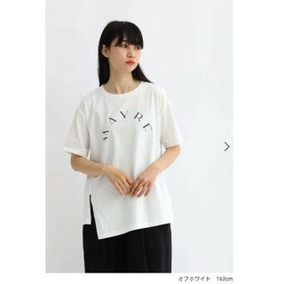 スコットクラブ(SCOT CLUB)の【新品未使用】LASUD バックシアー切替ロゴカットソー ホワイト(Tシャツ(半袖/袖なし))