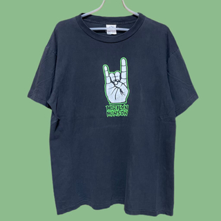 ヴィンテージ(VINTAGE)のMARILYN MANSON 90s マリリンマンソン ビンテージ Tシャツ(Tシャツ/カットソー(半袖/袖なし))
