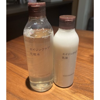 ムジルシリョウヒン(MUJI (無印良品))の無印良品 エイジングケア化粧水(300ml)　乳液(200ml)　セット(化粧水/ローション)