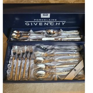 GIVENCHY - ⑤GIVENCHY/ジバンシー カトラリー 25本セット ディナー用 GIVENCHY - ⑤GIVENCHY/ジバンシー カトラリー 25本セット ディナー用