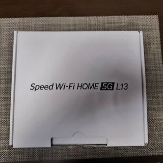 Speed Wi-Fi HOME 5G L13 ZTR02 利用制限◯(その他)