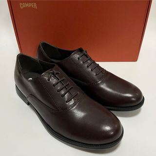 新品 Camper 1913 カンペール レザードレスシューズ ブラウン