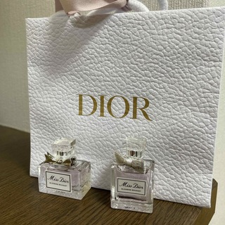 ディオール(Dior)のミスディオール　ブルーミングブーケ　ミニサイズ　5ml 2本(香水(女性用))