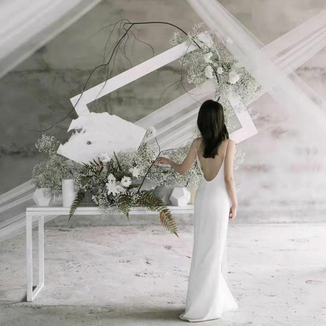 ウェディングドレス 結婚式 前撮り シンプル 韓国 ソフト ウェディングドレス 結婚式 前撮り シンプル 韓国 ソフト