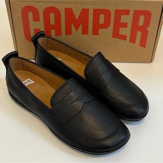 新品 Camper Right Nina カンペール ローファー ブラック