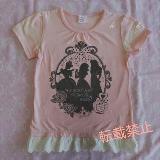 ニシマツヤ(西松屋)のディズニープリンセス　半袖Tシャツ　120　西松屋(Tシャツ/カットソー)