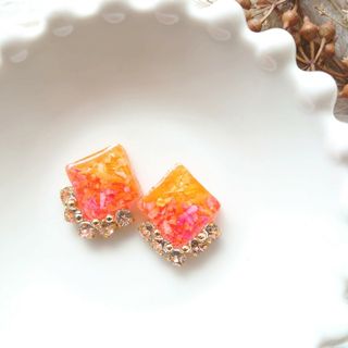 No.4378 ハンドメイドピアス★イヤリング(ピアス)