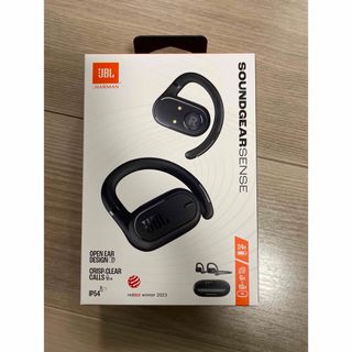 JBL イヤホン SOUNDGEAR SENSE BLACK(ヘッドフォン/イヤフォン)