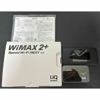 Wimax 2+ W06 GL06P ルーター2個セット(PC周辺機器)