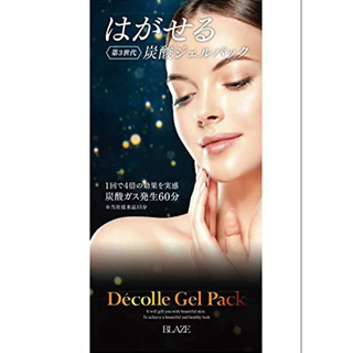Decolle Gel Pack デコールジェルパック 4回分 炭酸パック(パック/フェイスマスク)