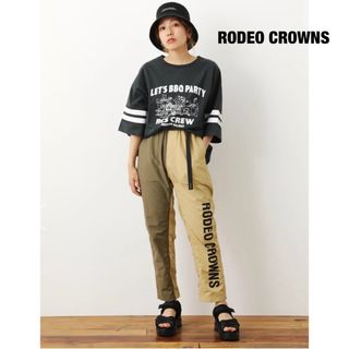 RODEO CROWNS - RODEO CROWNS ロデオクラウンズ ナイロンアクティブロングパンツ