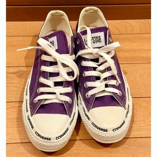 オールスター(ALL STAR（CONVERSE）)のCONVERSE スニーカー パープル 23.5(スニーカー)