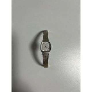 セイコー(SEIKO)のセイコー　QZ 5421-5060 シルバー文字盤　レディース腕時計　ジャンク品(腕時計)