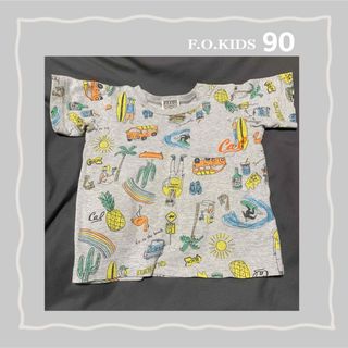 ブリーズ(BREEZE)のF.O.KIDS★Tシャツ 半袖 90 グレー系(Tシャツ/カットソー)