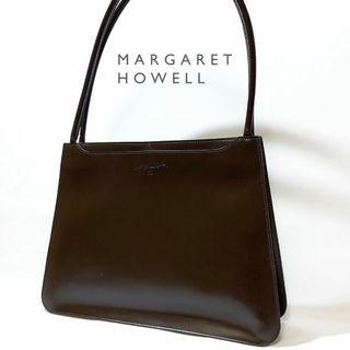 【美品】MARGARET HOWELL ショルダーバッグ ハンドバッグ レザー