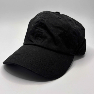 ニューハッタン(newhattan)のニューハッタン 無地　ブラック　黒 キャップ　帽子 ユニセックス(キャップ)