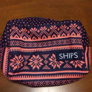 シップス(SHIPS)のSHIPS ニットポーチ(ポーチ)