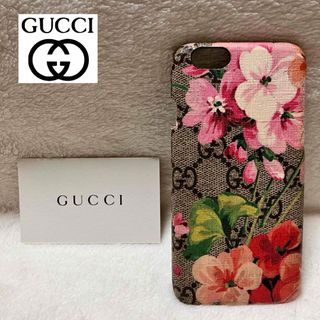 Gucci - GUCCI  GG柄/ 花柄 携帯ケース iPhone6対応