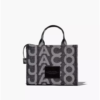 MARC JACOBS - マークジェイコブス　ザ モノグラム デニム トートバッグ ミディアム