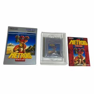 ゲームボーイ(ゲームボーイ)のメトロイド 2 METROID 2　任天堂　ゲームボーイ【箱・取説付】 レア(家庭用ゲームソフト)