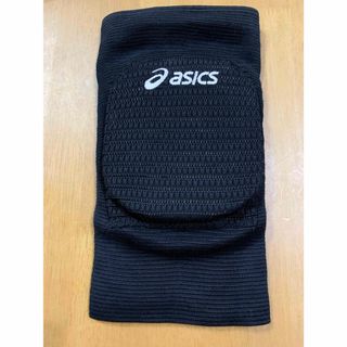 アシックス(asics)のasics アシックス 厚パッドひざサポーター l xwp032 ブラック ホワ(バレーボール)