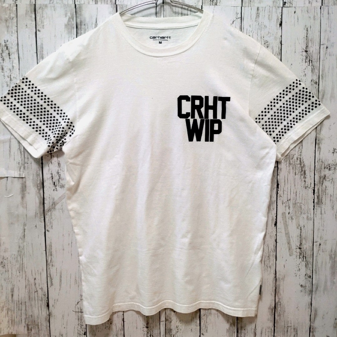 Charhartt WIP(カーハートダブリューアイピー)のカーハート WIP　Tシャツ carharrt wip　サイズM　ギリシャ製 メンズのトップス(Tシャツ/カットソー(半袖/袖なし))の商品写真