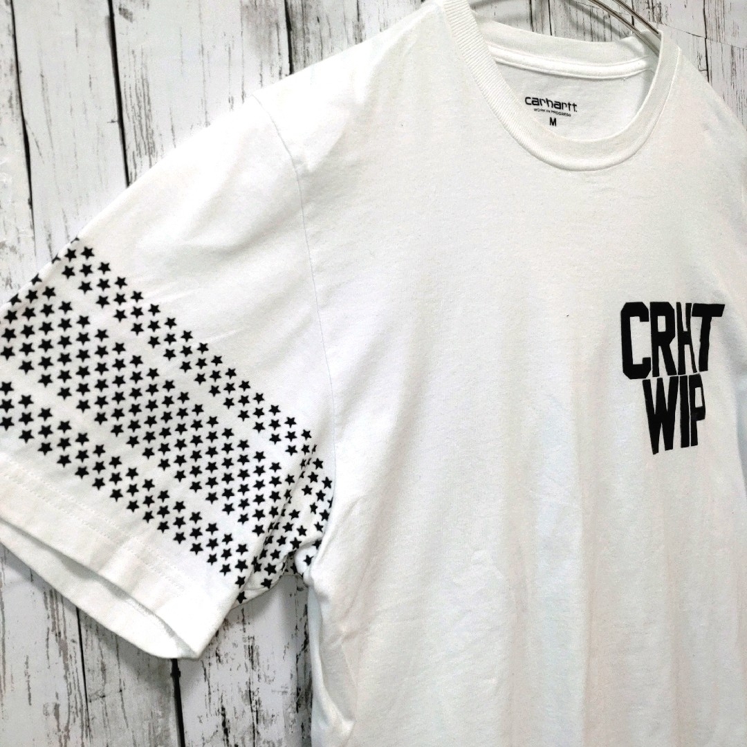 Charhartt WIP(カーハートダブリューアイピー)のカーハート WIP　Tシャツ carharrt wip　サイズM　ギリシャ製 メンズのトップス(Tシャツ/カットソー(半袖/袖なし))の商品写真