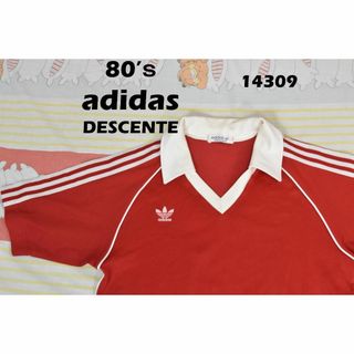 アディダス(adidas)のアディダス 80’ｓ ゲームシャツ 14309 デサント社 ビンテージ 90(Tシャツ/カットソー(半袖/袖なし))