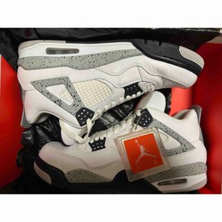 ナイキ(NIKE)のNike Air Jordan 4 Retro White Cement 28(スニーカー)