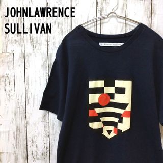 ジョンローレンスサリバン(JOHN LAWRENCE SULLIVAN)のジョンローレンスサリバン　プリントTシャツ　ブラック　サイズL(Tシャツ/カットソー(半袖/袖なし))