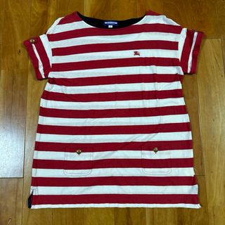 バーバリーブルーレーベル(BURBERRY BLUE LABEL)のバーバリーブルーレーベル ボーダー 半袖 Tシャツ 14SS(Tシャツ(半袖/袖なし))