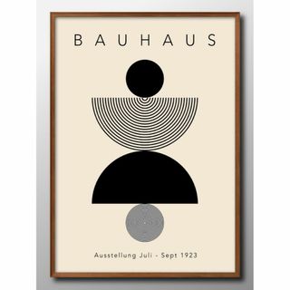 14346■A3アートポスター『バウハウス  BAUHAUS』絵画 イラスト