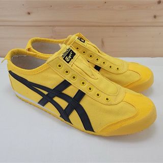 オニツカタイガー(Onitsuka Tiger)のオニツカタイガー メキシコ66 スリッポン イエロー/ブラック 26cm(スニーカー)