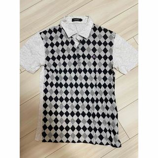 バーバリーブラックレーベル(BURBERRY BLACK LABEL)のバーバリー アーガイル ポロシャツ (ポロシャツ)