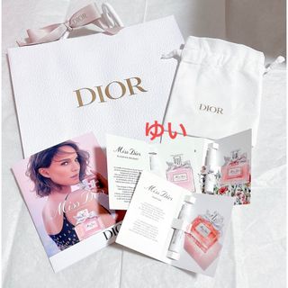 ディオール(Dior)のミスディオールパルファン香水サンプル試供品ミスディオールブルーミングブーケポーチ(香水(女性用))