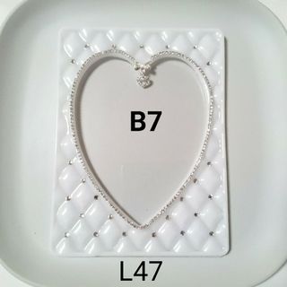 【L47】B7  デコ硬質ケース  キルティング L判 写真 ホワイト(アイドルグッズ)