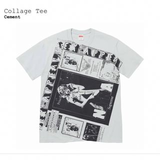 シュプリーム(Supreme)のsupreme collage tee cement (Tシャツ/カットソー(半袖/袖なし))