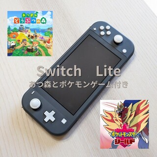 Nintendo Switch Lite HDH-S-GAZAA グレー(家庭用ゲーム機本体)