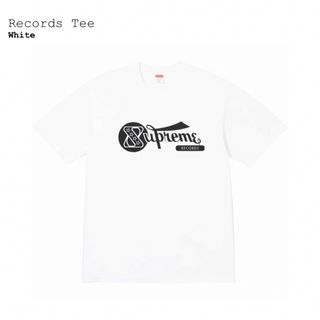 シュプリーム(Supreme)のSupreme Records Tee "White"(Tシャツ/カットソー(半袖/袖なし))