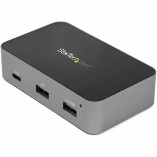 StarTech.com 3ポートUSB Type-Cハブ 有線LANポート 1(PC周辺機器)